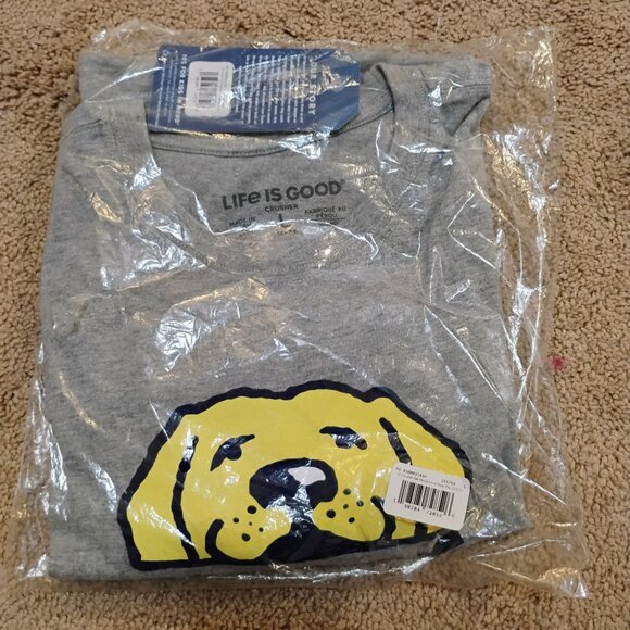 Life Is Good Other - Life is Good Mens T Shirt Peace Love Dogs New Crew neck